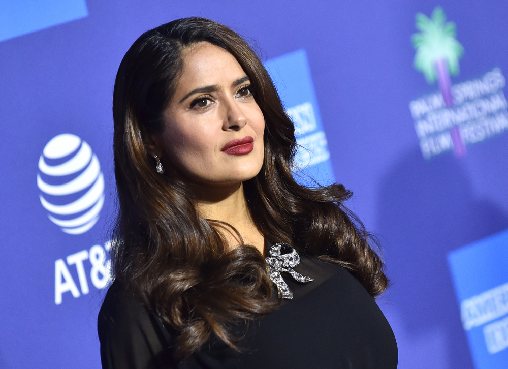 Salma Hayek. Photo credit: DFree, Shutterstock