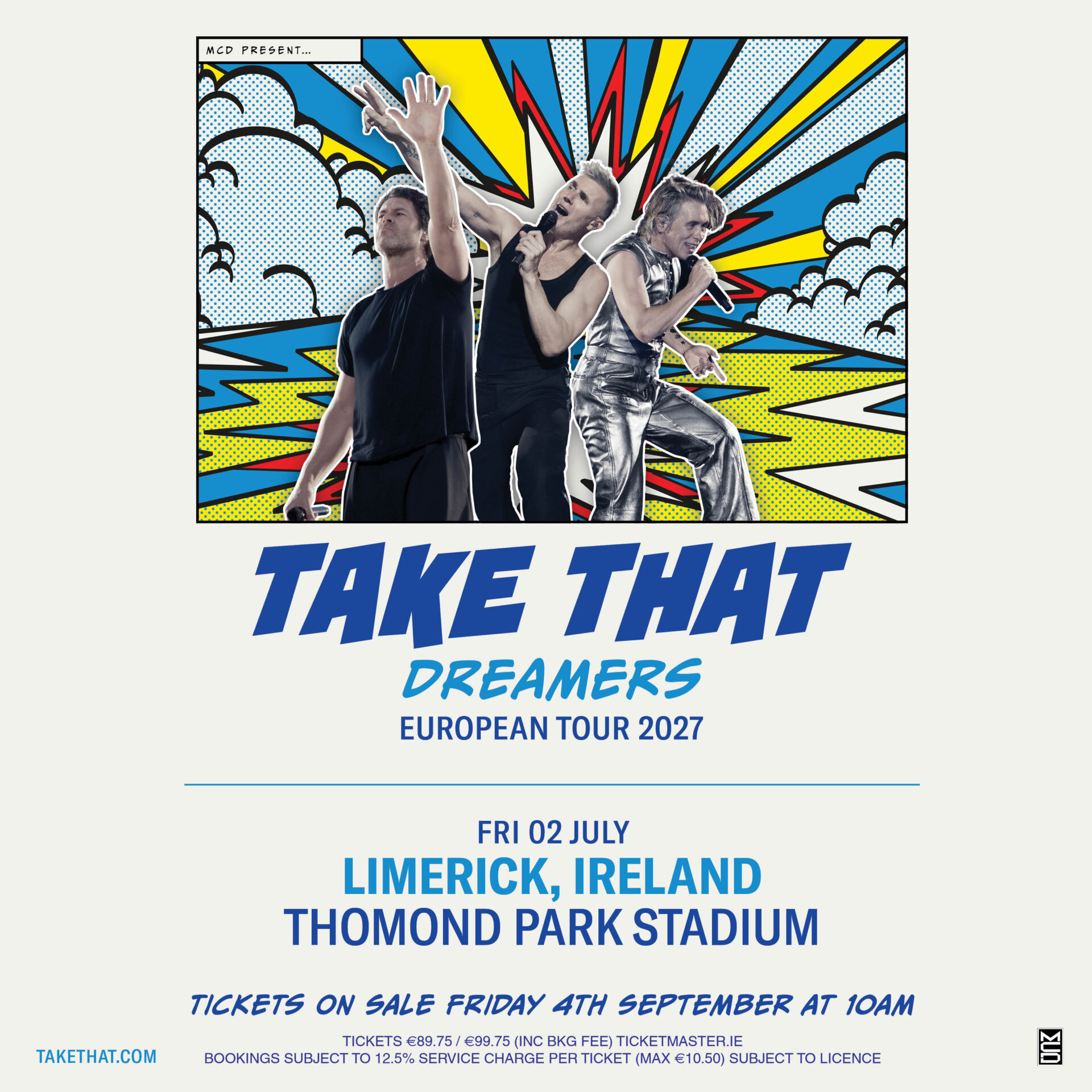 Take That Announce Thomond Park Date As Part Of Dreamers Tour 3 TAKE THAT 1