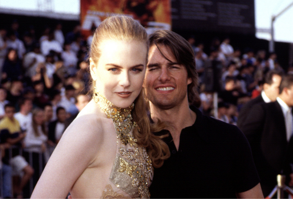 Tom Cruise and Nicole Kidman attend 2000 movie premiere. Photo credit Everett Collection Shutterstock