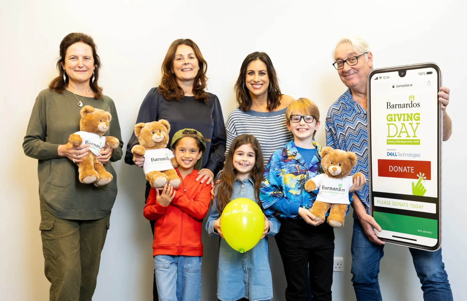 Barnados Giving Day, 2024. Photo credit: Barnados Ireland