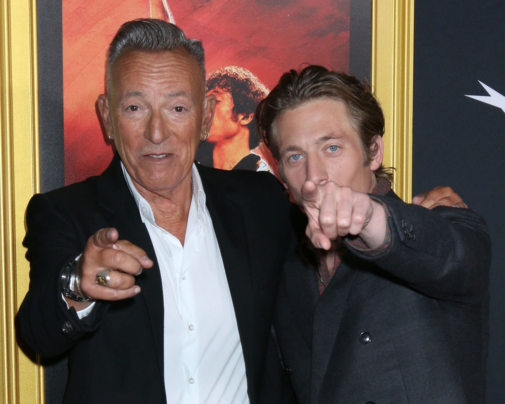 Bruce Springsteen, Jeremy Allen White at the LA Premiere Of 'Springsteen. Deliver Me From Nowhere,' 2025. Photo credit: Kathy Hutchins, Shutterstock