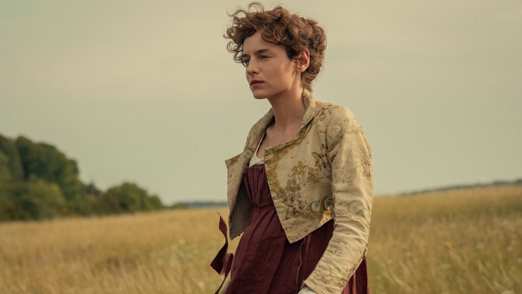 Emma Corrin in Dolly Alderton's Price And Prejudice. Image credit: Netflix