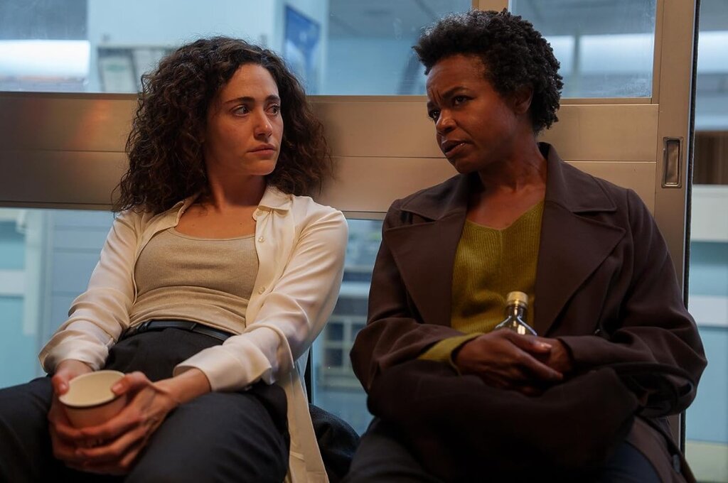 Lola Petticrew On Her Role In New Hulu Series Furious: ‘It’s An Incredible Gift’ 5 Emmy Rossum and Quincy Tyler Bernstine in Furious. Photo by Sarah Shatz/Disney - © 2026 Disney. All rights reserved.