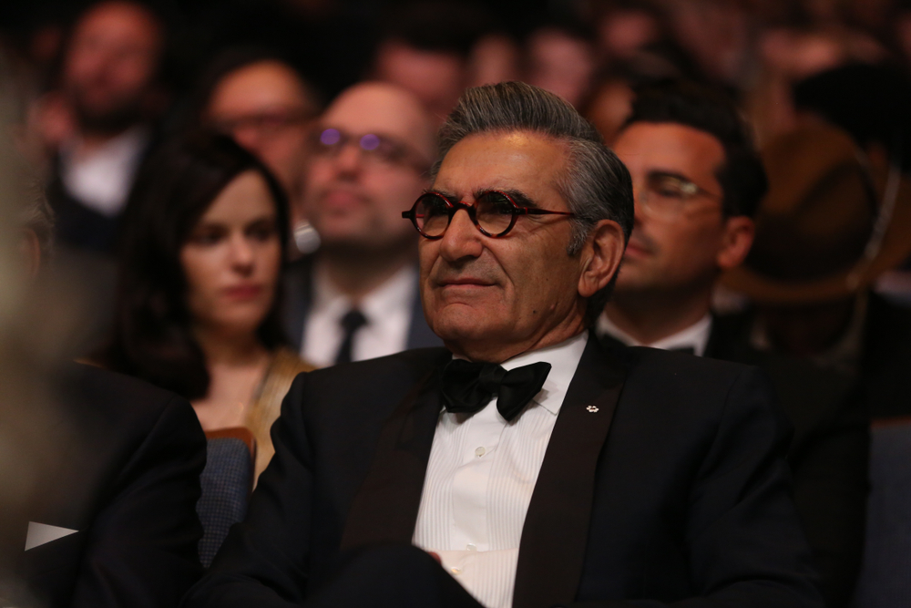 Catherine O'Hara's On-Screen Kids Pay Emotional Tribute: 'She Was Our Mama' 8 Eugene Levy. Photo credit: Shawn Goldberg, Shutterstock