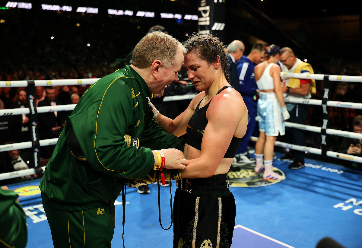 Dublin, Ireland: Katie Taylor v Flora Pili, Undisputed Super Lightweight Championship. 5 September 2026. Picture By Mark Robinson Matchroom Boxing.