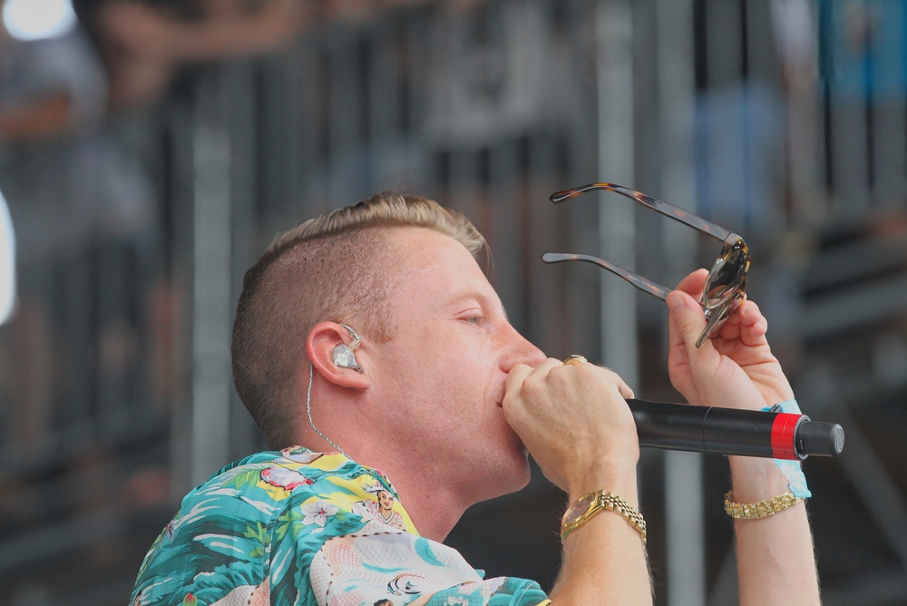 Macklemore. Photo credit L Paul Mann Shutterstock