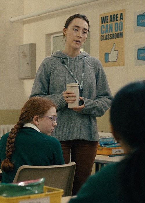 Saoirse Ronan's role in Bad Apples is unlike any of her other work 9 Bad Apples is a biting satirical comedy with a thriller aftertaste starring Saoirse Ronan. Maria is a primary school teacher doing her best to inspire a of 11-year-olds but unable to because of one unruly and chaotic student. Pic: Republic Pictures