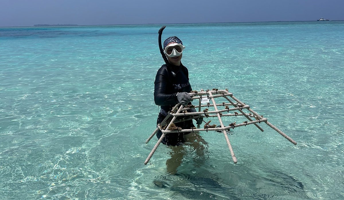 Irish marine biologist lands her 'dream' job in the Maldives 5 Irish marine biologist Katelyn Hegarty-Kelly. Pic: Katelyn Hegarty-Kelly/Instagram