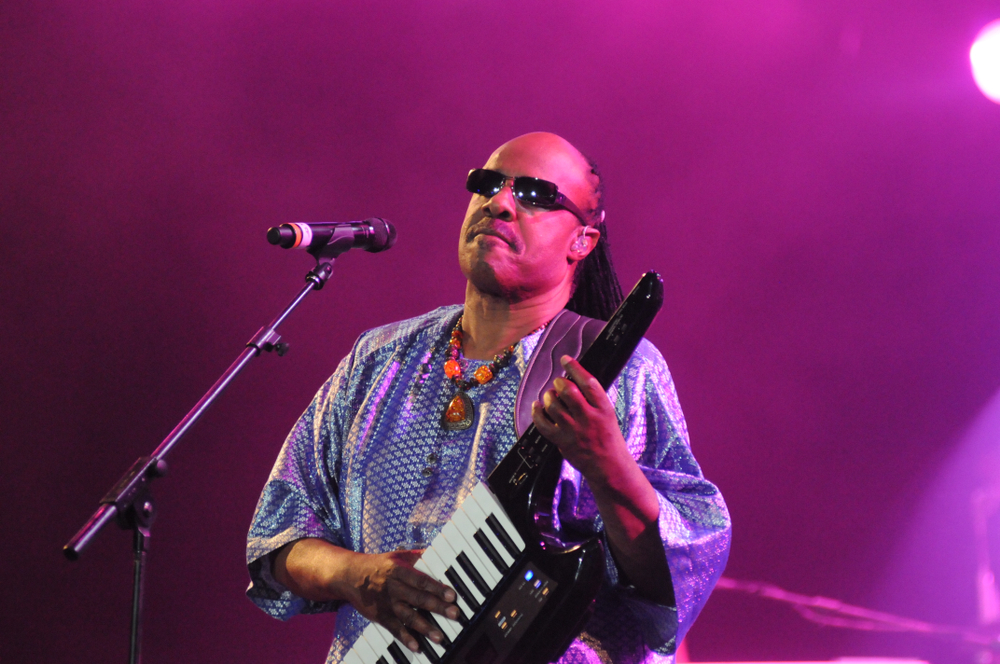 Stevie Wonder Announces 3Arena Show 3 Stevie Wonder. Photo credit: A Ricardo, Shutterstock
