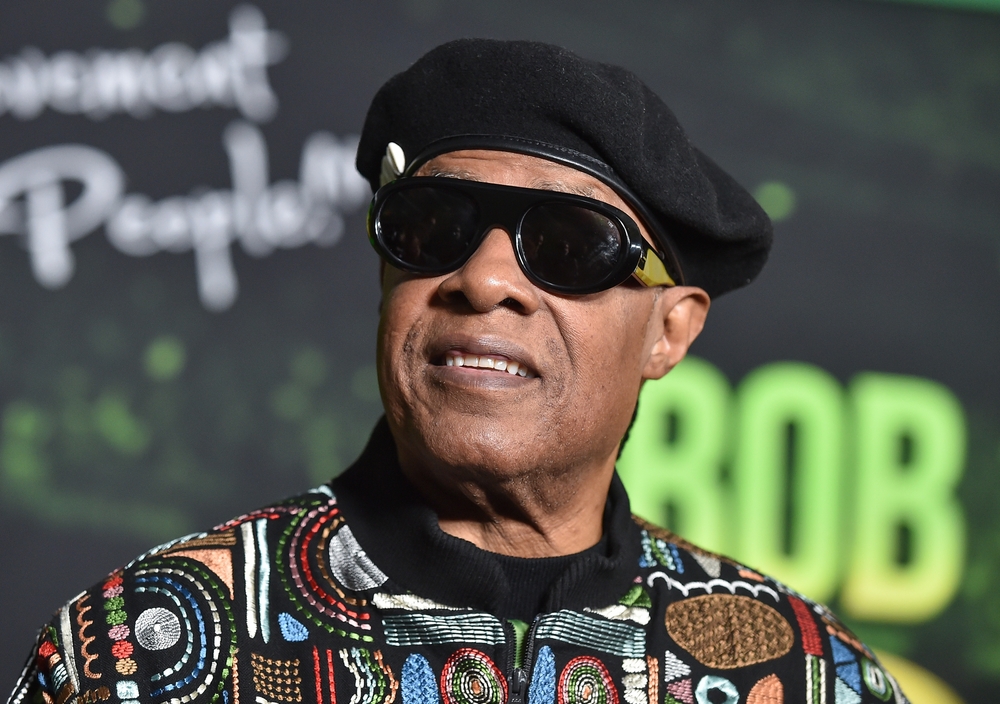 Stevie Wonder. Photo credit DFree, Shutterstock