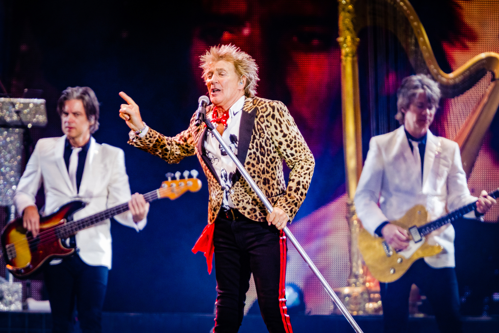Ziggo Dome, Amsterdam, The Netherlands. Concert of Rod Stewart Editorial credit: Ben Houdijk / Shutterstock.com