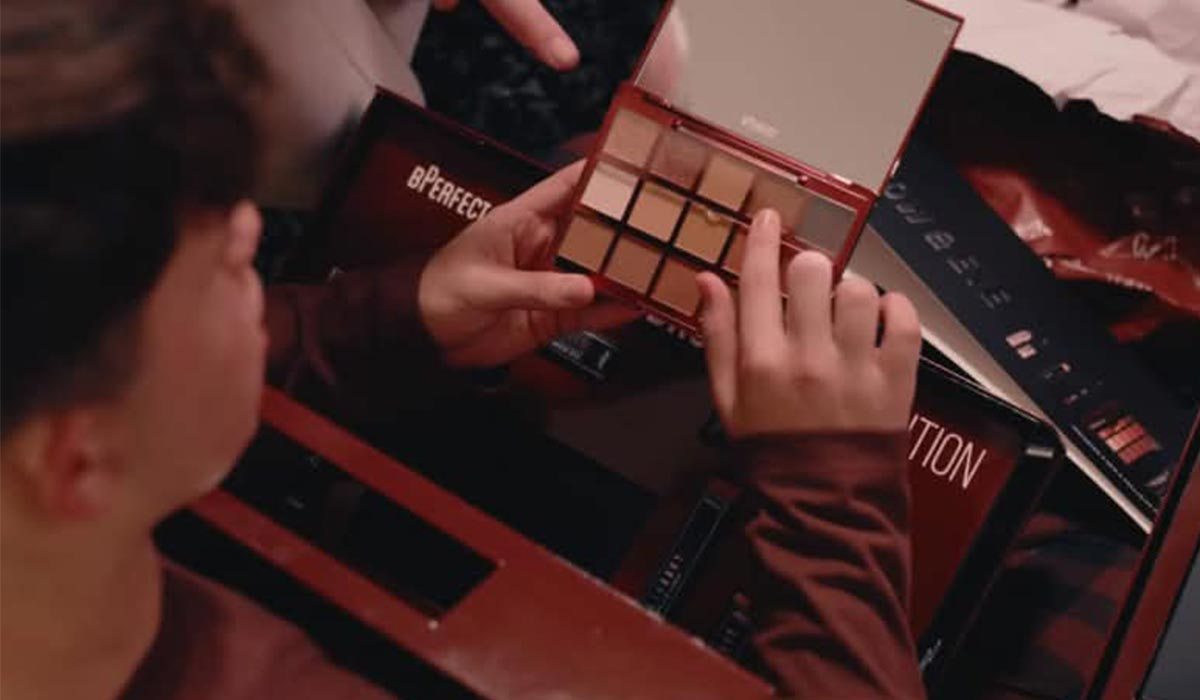 Christmas The Gift of Acceptance Ad. Pic: BPerfect Cosmetics/TikTok