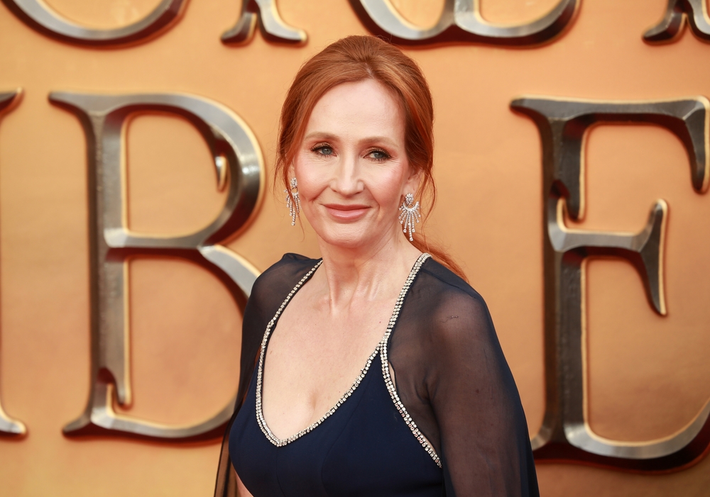 J.K. Rowling. Photo credit: Fred Duval, Shutterstock