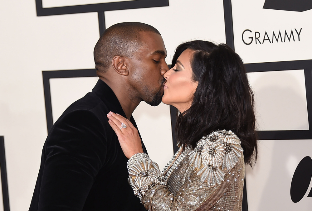 Kim Kardashian Opens Up On Kanye West Divorce Aftermath: ‘I Wanted To Heal’ 4 Kanye West & Kim Kardashian arrives to the Grammy Awards 2015. Photo credit: DFree, Shutterstock