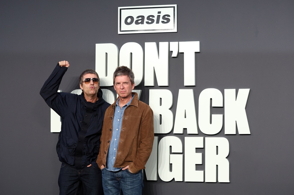 Liam Gallagher and Noel Gallagher attend the Oasis Dont Look Back In Anger UK Premiere September 2026. Photo credit Fred Duval Shutterstock
