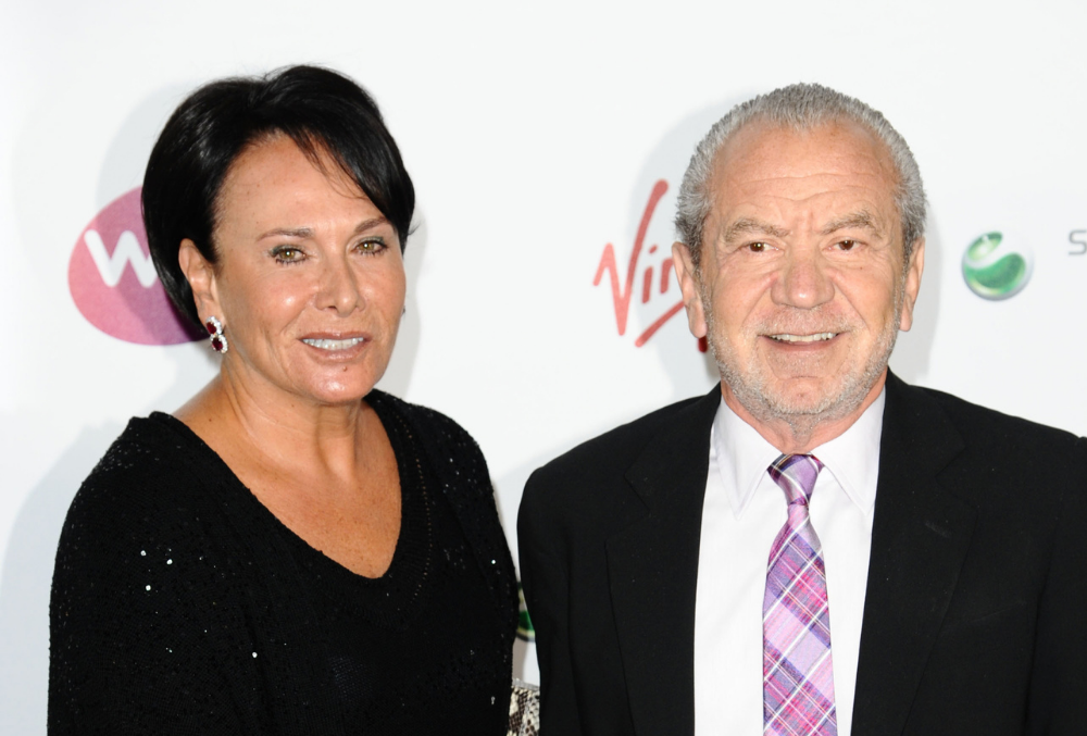 Lord Alan Sugar and wife Ann. Photo credit: Featureflash Photo Agency, Shutterstock