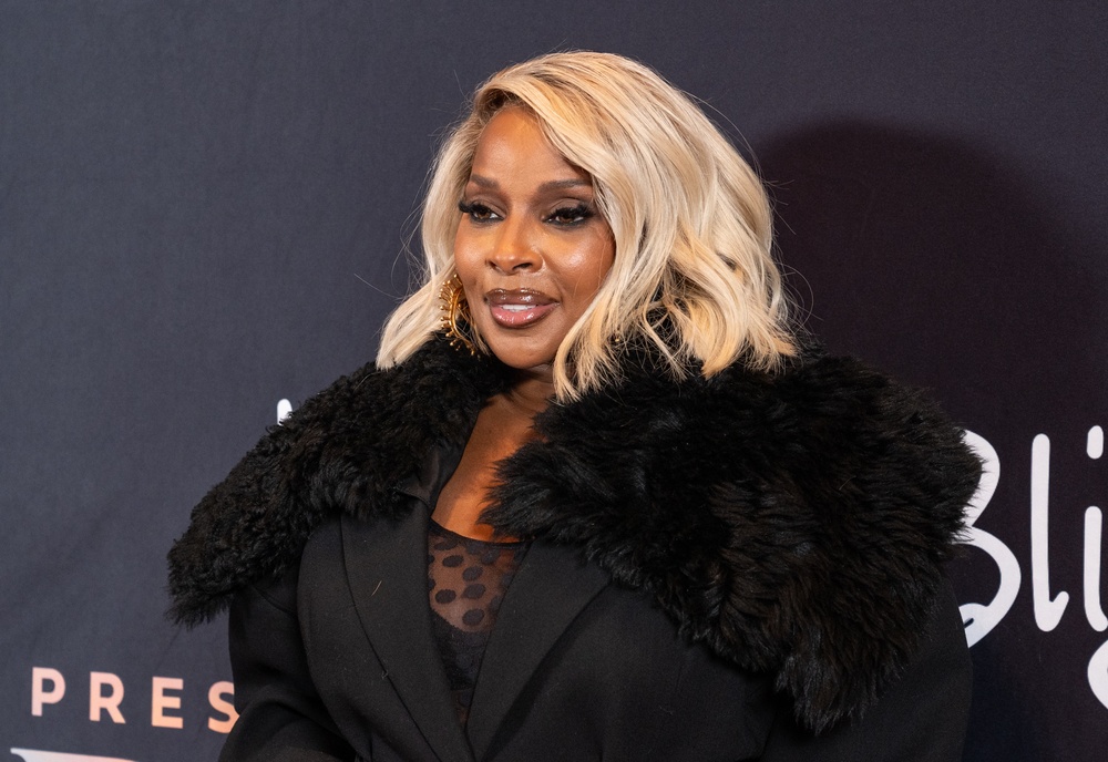 Mary J. Blige. Editorial credit: lev radin, Shutterstock