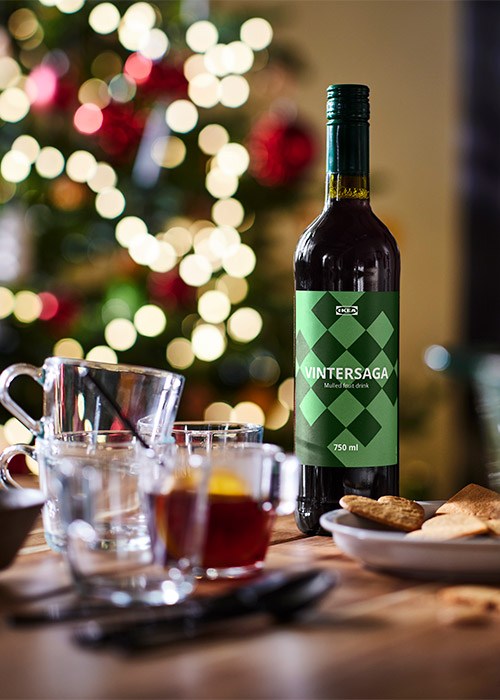 VINTERSAGA Mulled fruit drink, 2,99€. Pic: IKEA