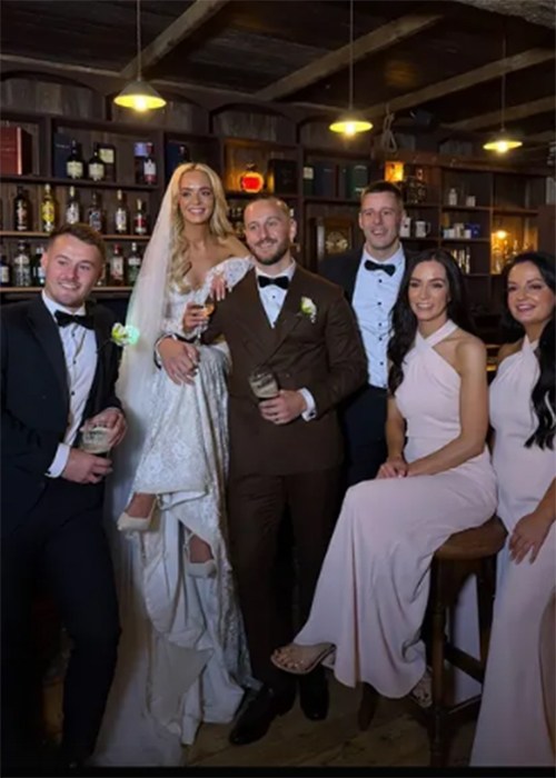 Tom Morrissey wedding 