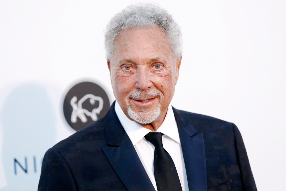 Sir Tom Jones. Editorial credit: Andrea Raffin, Shutterstock