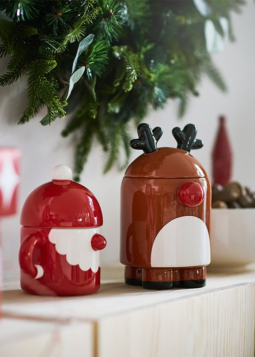 VINTERFINT Bowl with Lid, reindeer brown, €17. Pic: IKEA