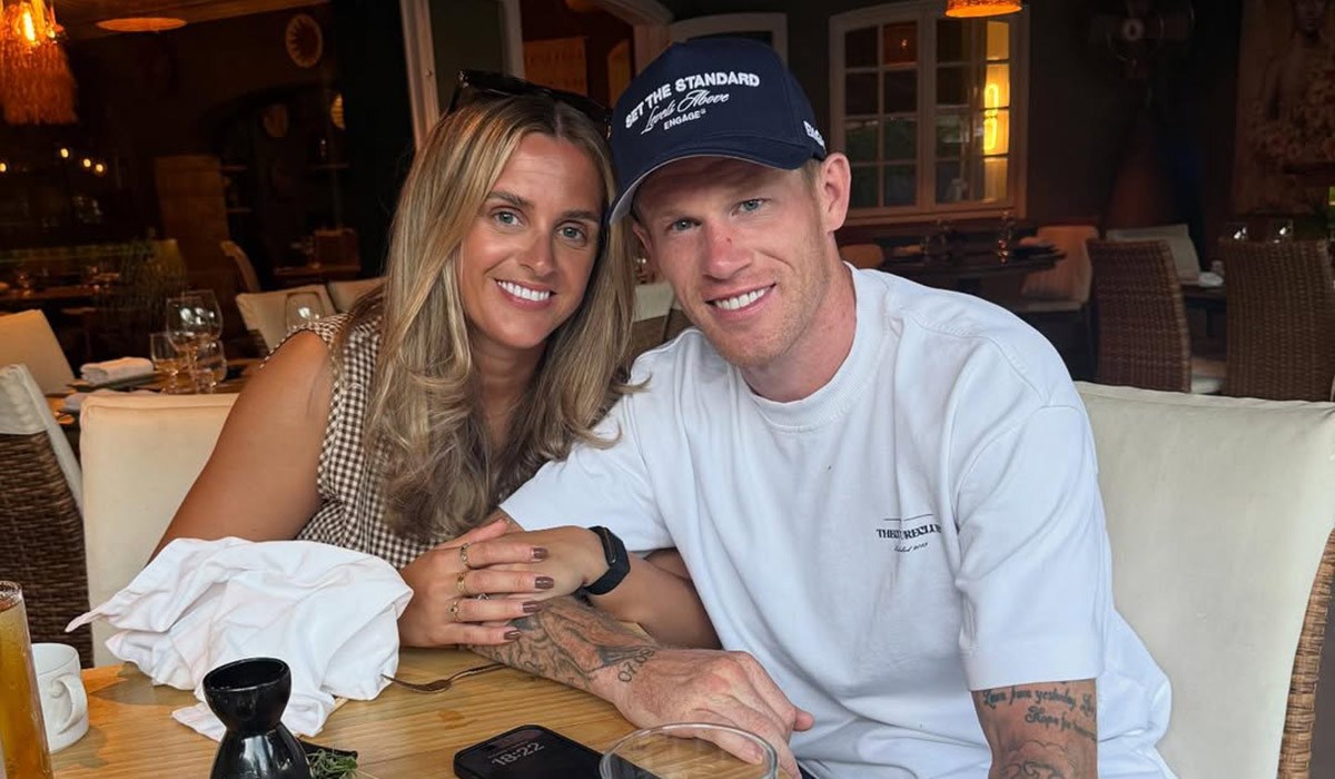 Erin and James McClean. Pic: Erin McClean / Insatagram