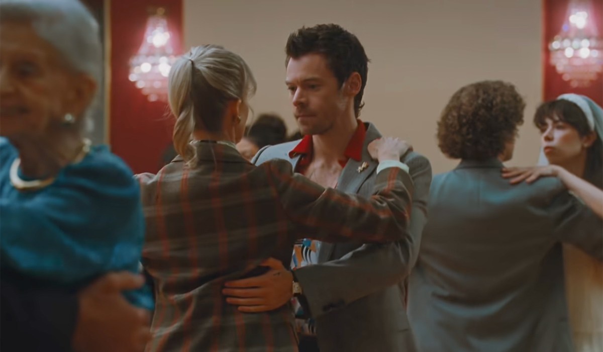 Watch: Harry Styles waltzes through new music video 4 Harry Styles in the music video for Coming Up Roses. Pic: Harry Styles / YouTube